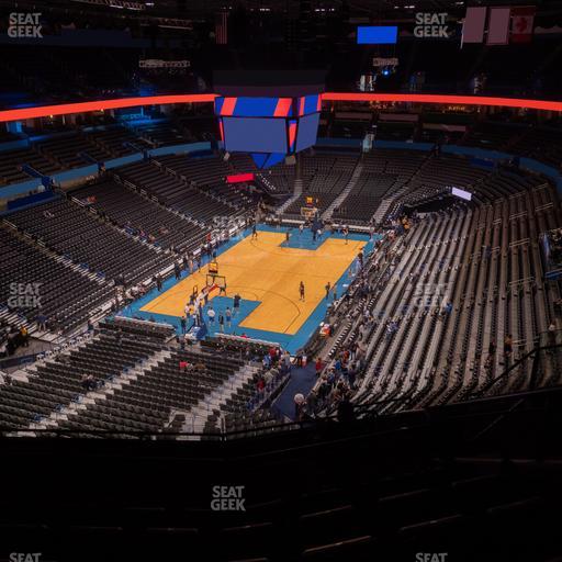 Paycom Center - Section 329 Seat View