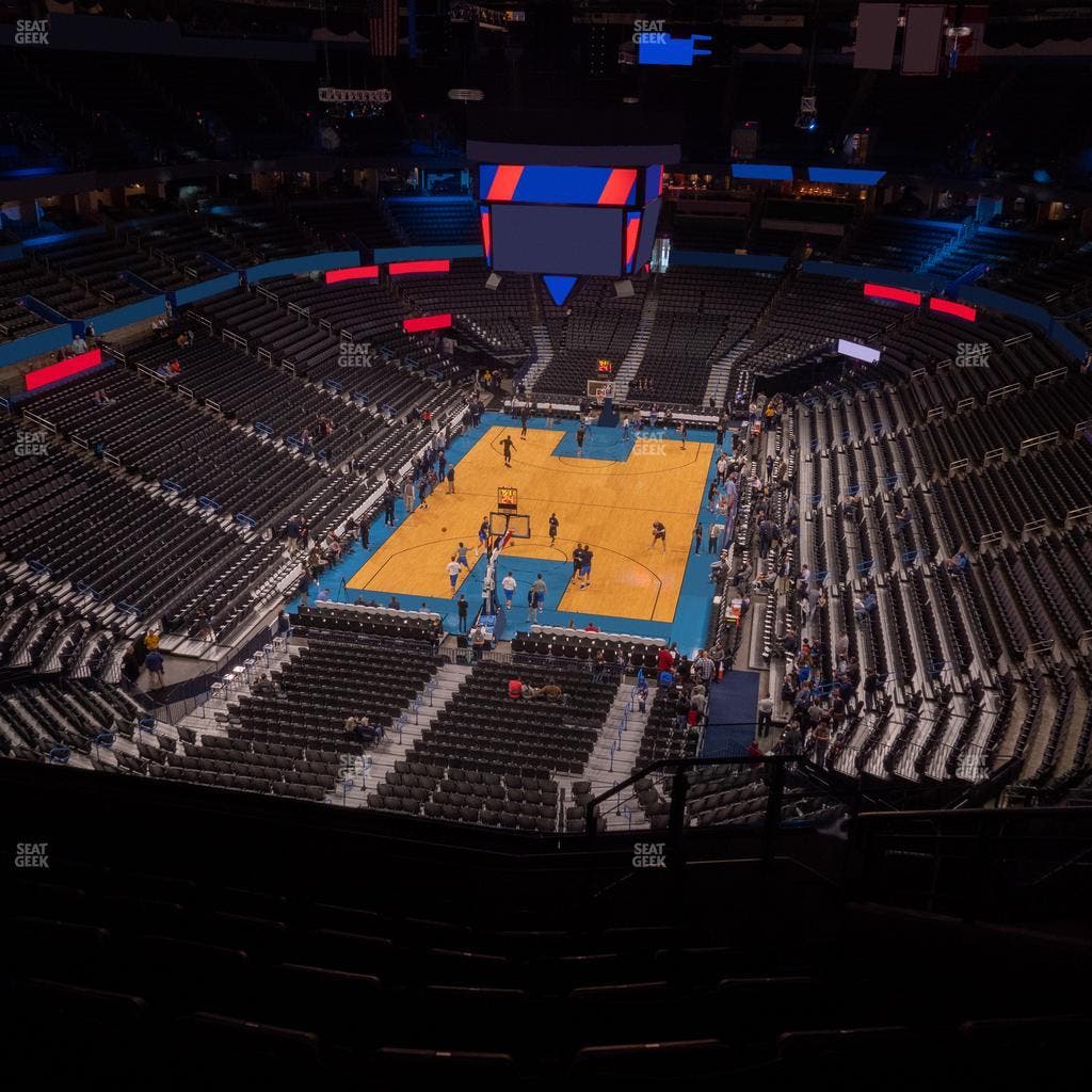Paycom Center - Section 330 Seat View