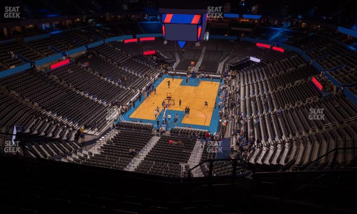 Paycom Center - Section 330 Seat View