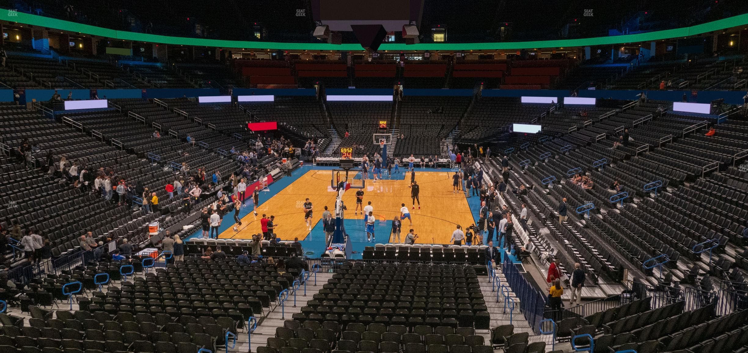 Paycom Center - Section Lower Terrace 215 Seat View