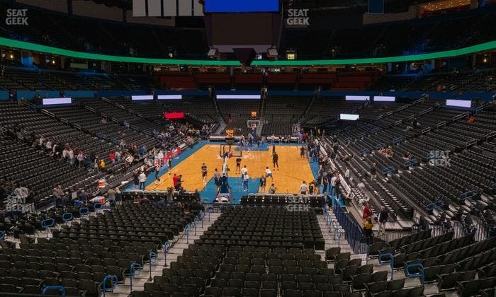 Paycom Center - Section Lower Terrace 215 Seat View