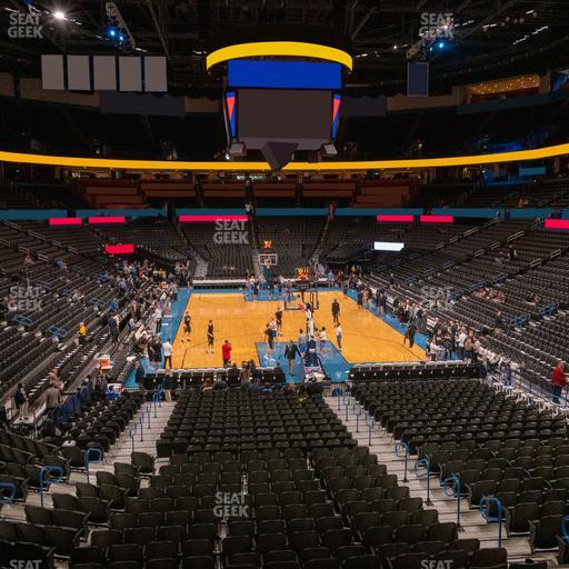 Paycom Center - Section Lower Terrace 217 Seat View