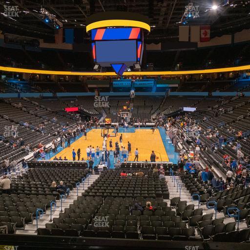 Paycom Center - Section Lower Terrace 230 Seat View