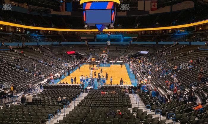 Paycom Center - Section Lower Terrace 230 Seat View