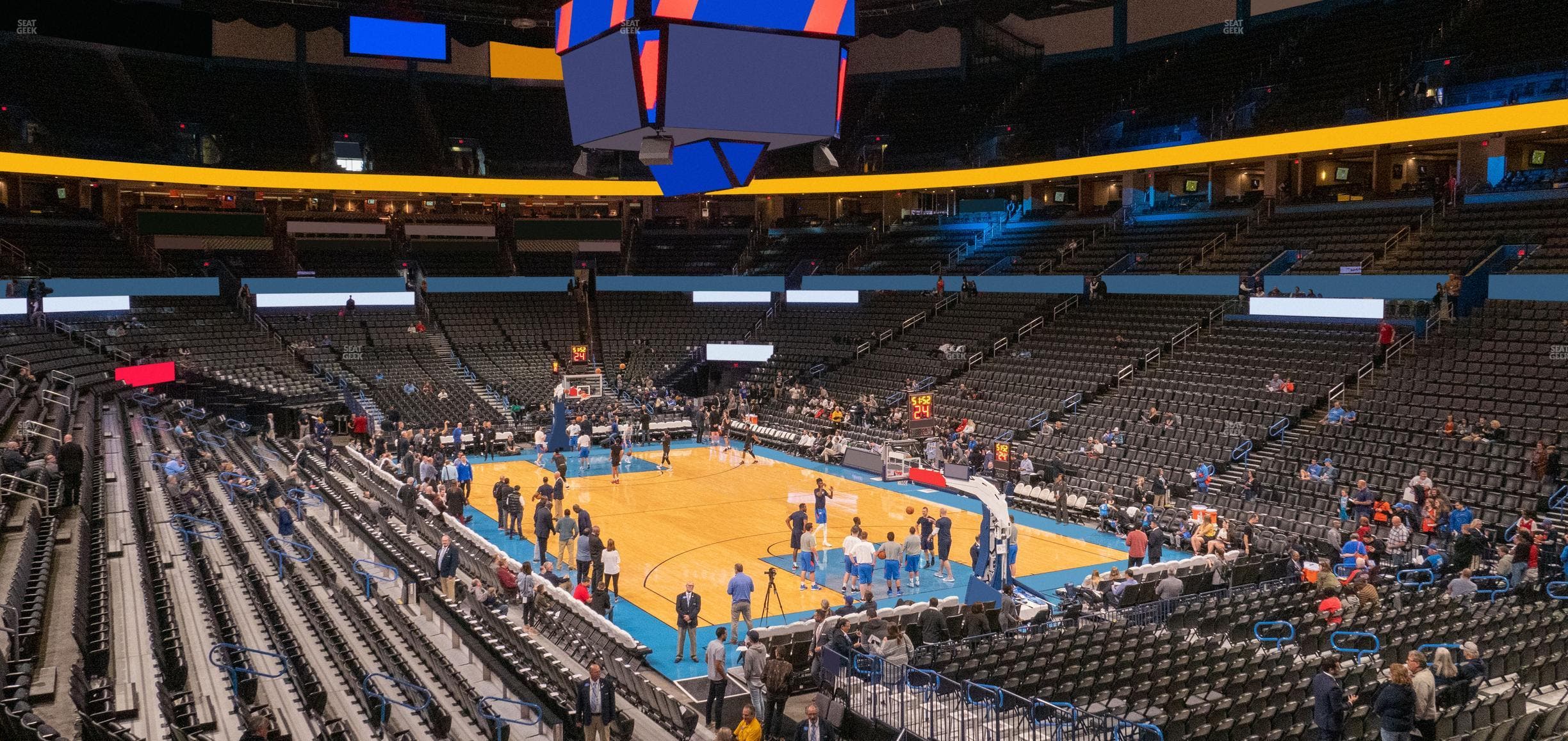 Paycom Center - Section Terrace Suite 203 Seat View