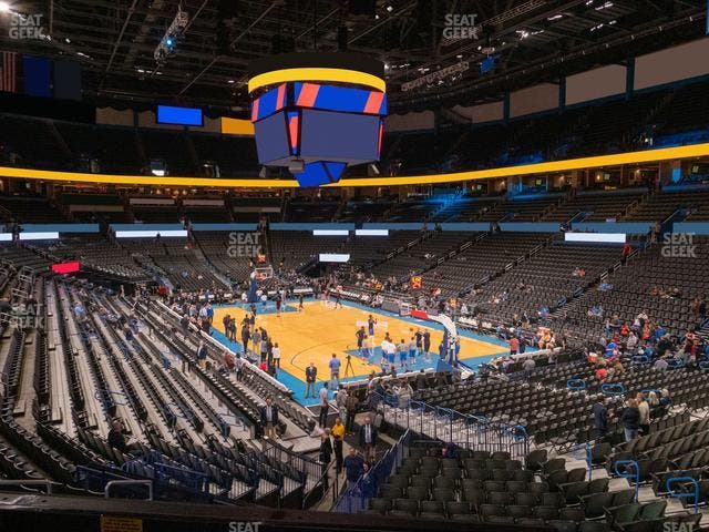 Paycom Center - Section Terrace Suite 203 Seat View