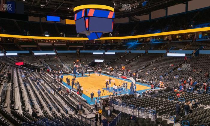 Paycom Center - Section Terrace Suite 203 Seat View