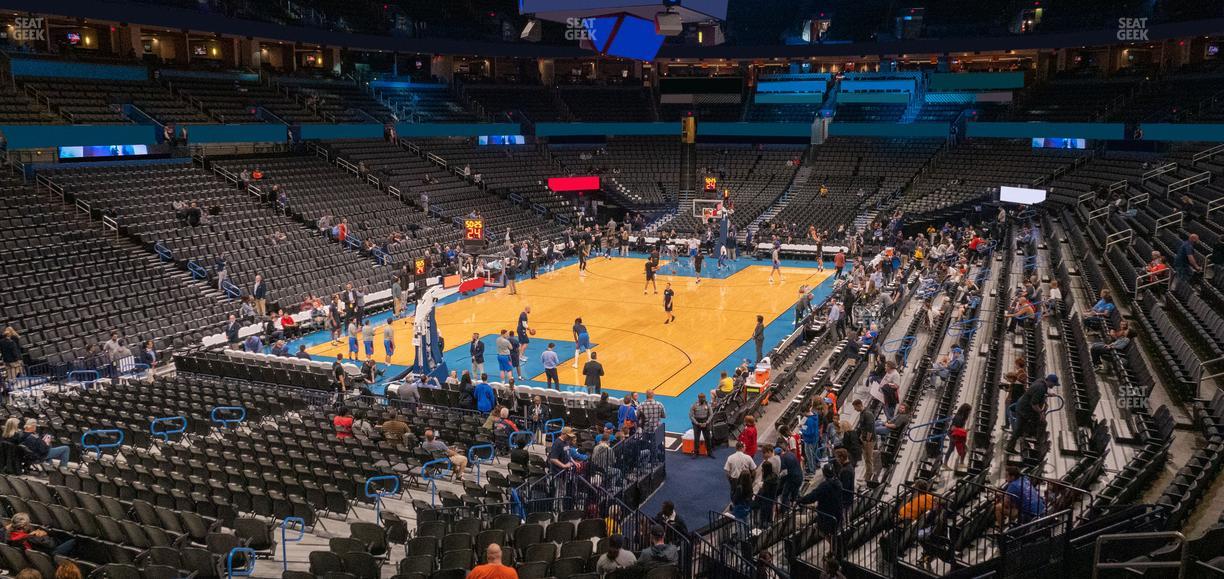 Paycom Center - Section Terrace Suite 228 Seat View