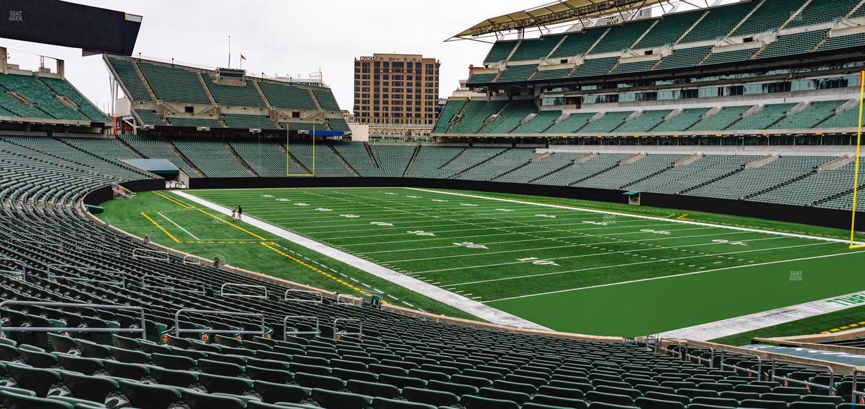 Paycor Stadium - Section 101 Seat View