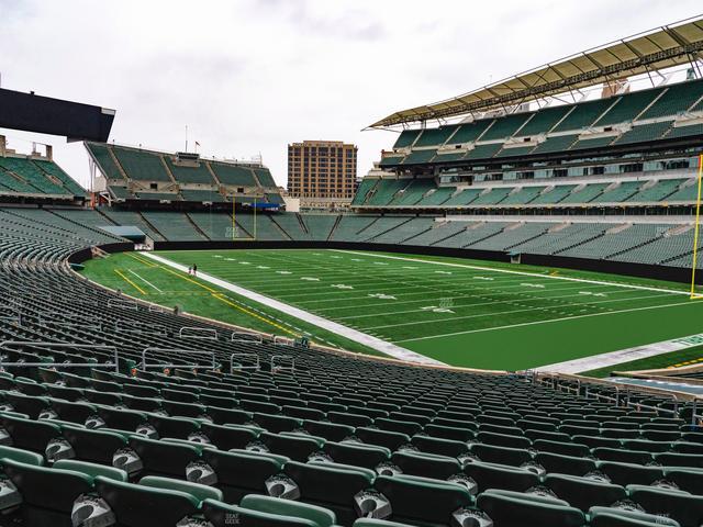 Paycor Stadium - Section 101 Seat View