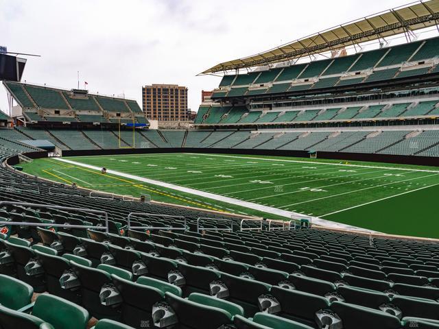 Paycor Stadium - Section 102 Seat View