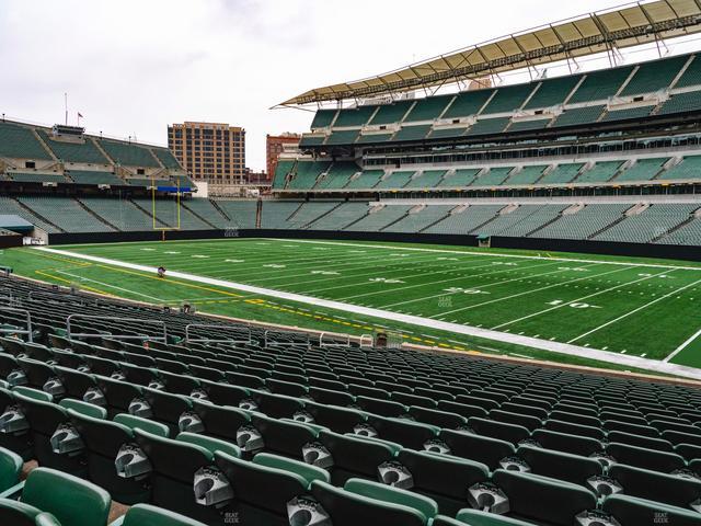 Paycor Stadium - Section 104 Seat View