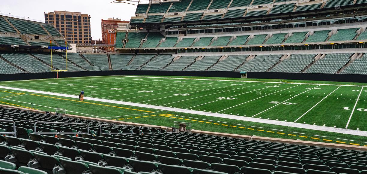 Paycor Stadium - Section 106 Seat View