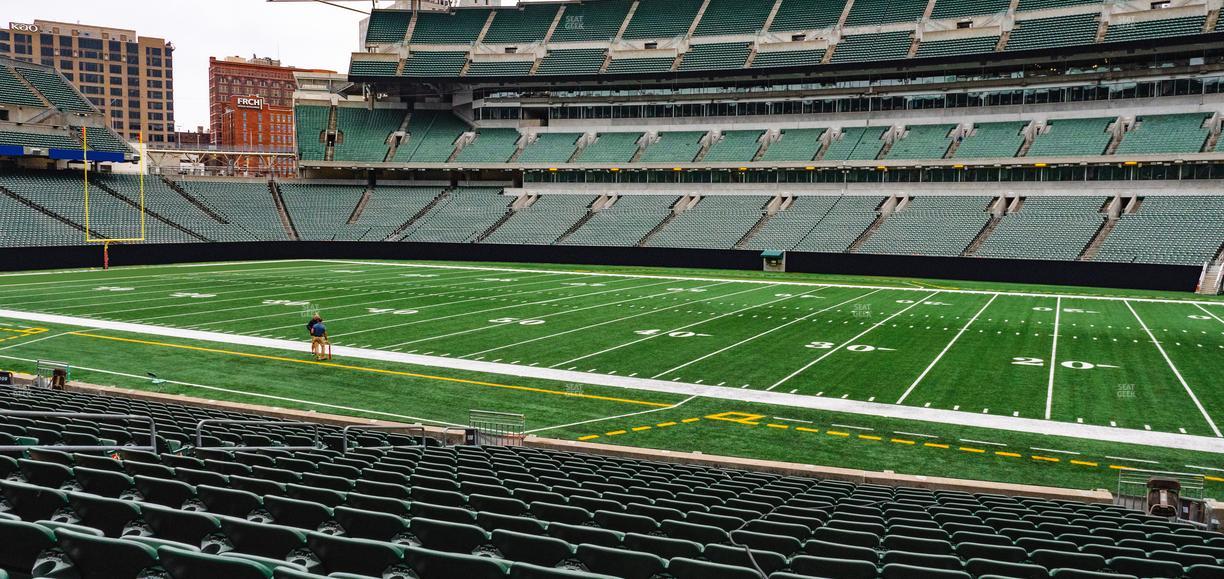 Paycor Stadium - Section 108 Seat View