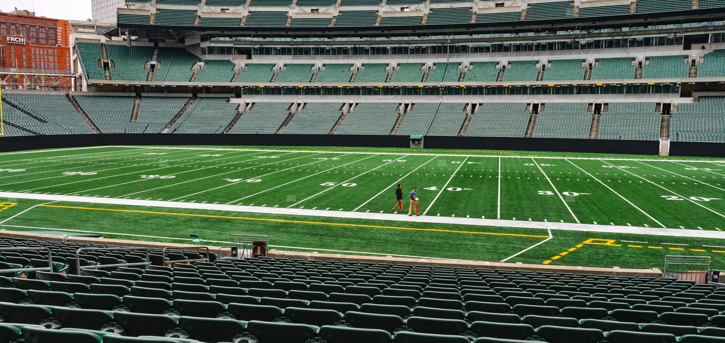 Paycor Stadium - Section 109 Seat View