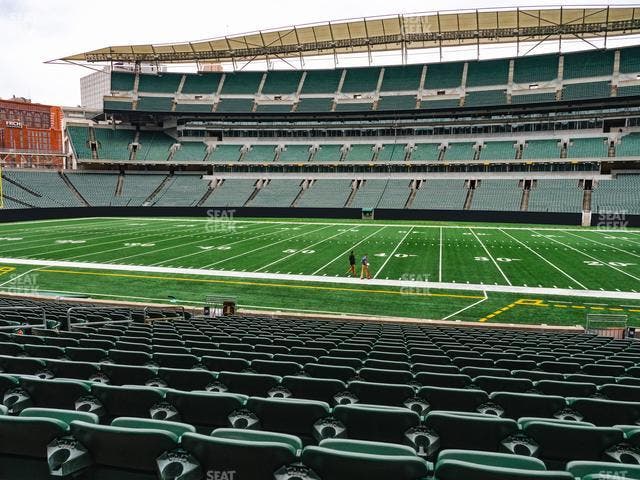 Paycor Stadium - Section 109 Seat View