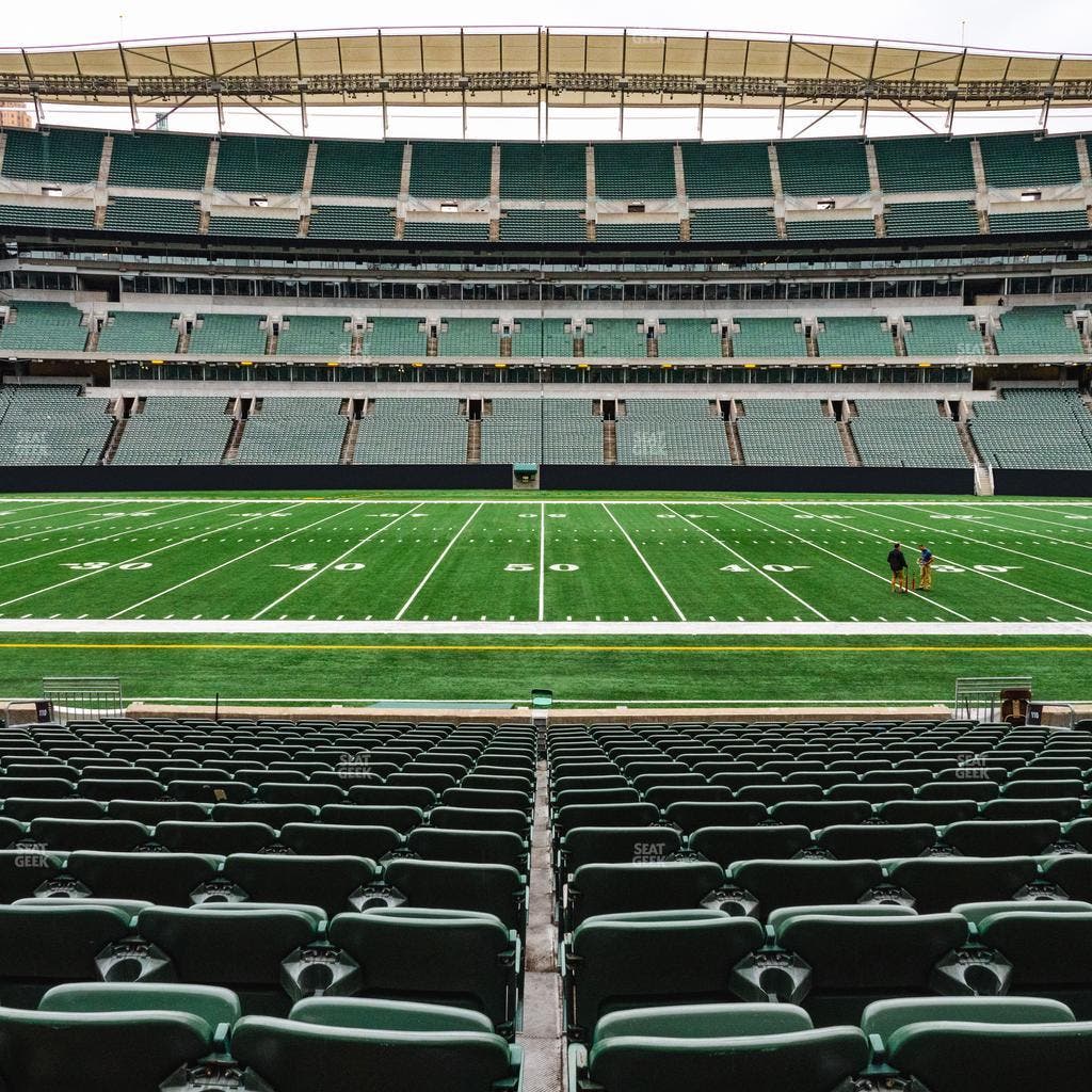 Paycor Stadium - Section 110 Seat View