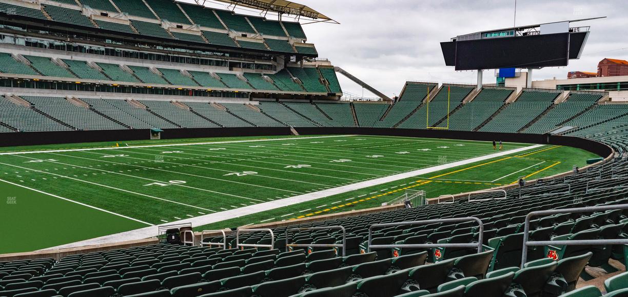 Paycor Stadium - Section 118 Seat View