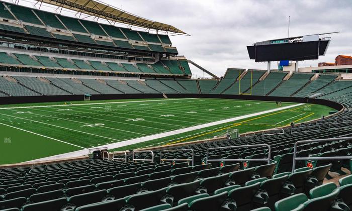 Paycor Stadium - Section 118 Seat View