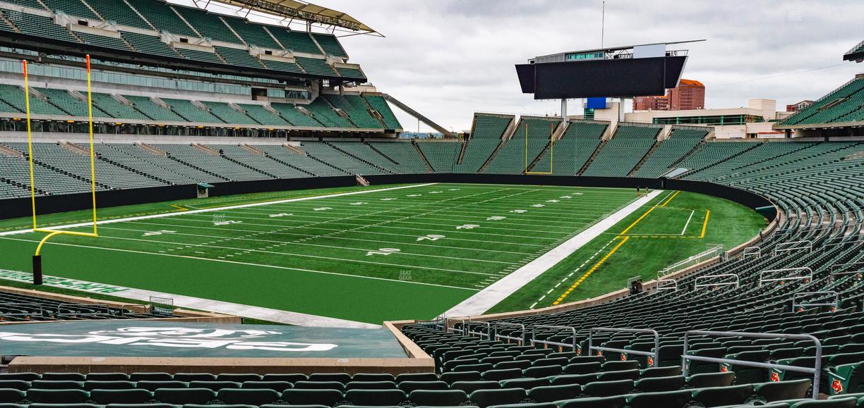 Paycor Stadium - Section 120 Seat View