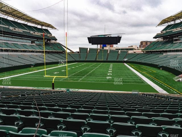 Paycor Stadium - Section 124 Seat View