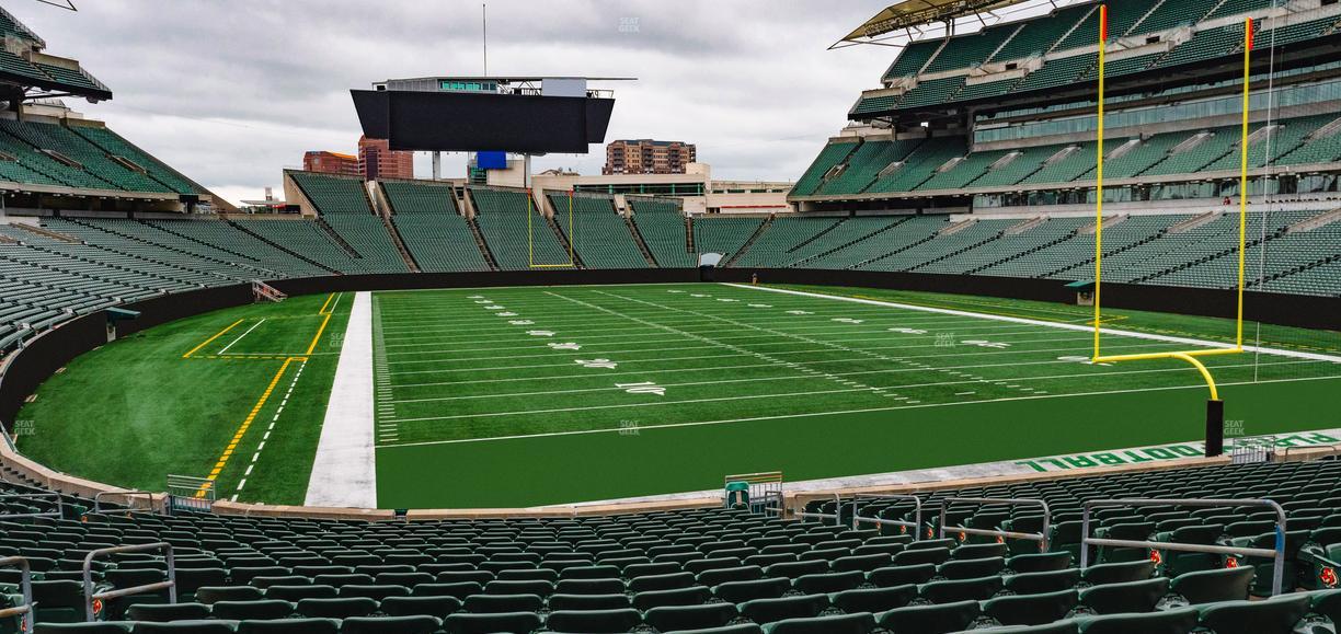 Paycor Stadium - Section 129 Seat View