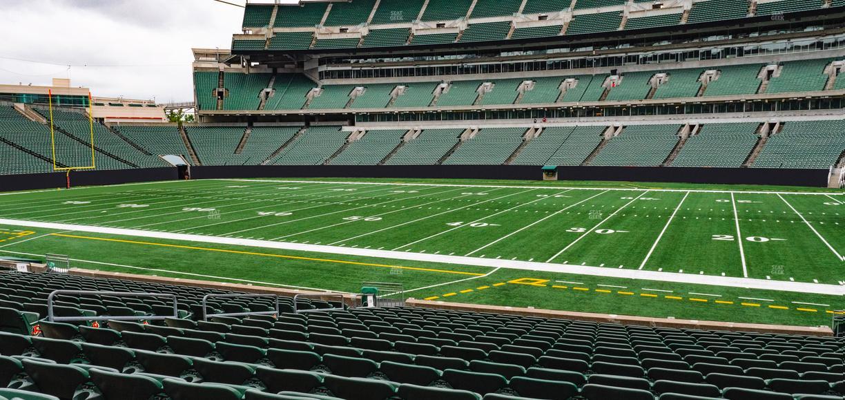 Paycor Stadium - Section 138 Seat View