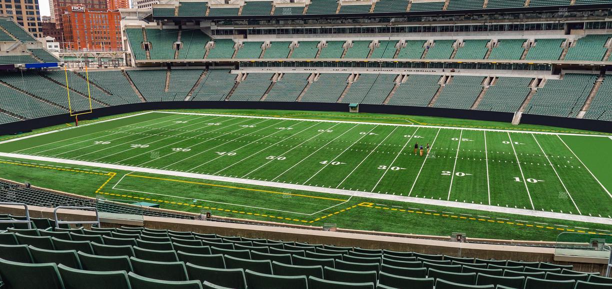 Paycor Stadium - Section 207 Seat View