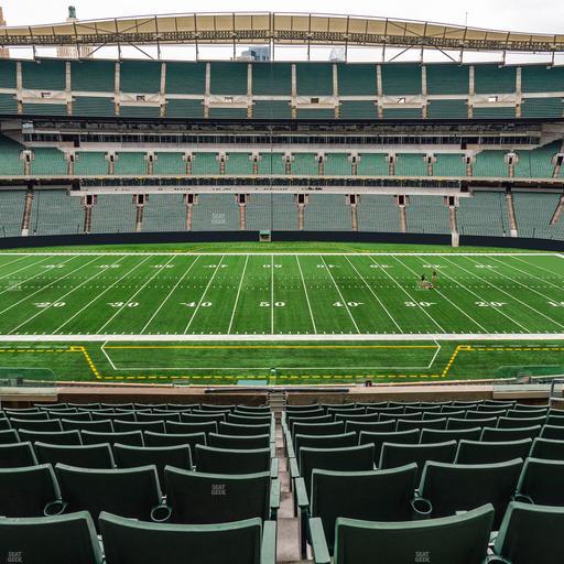 Paycor Stadium - Section 210 Seat View