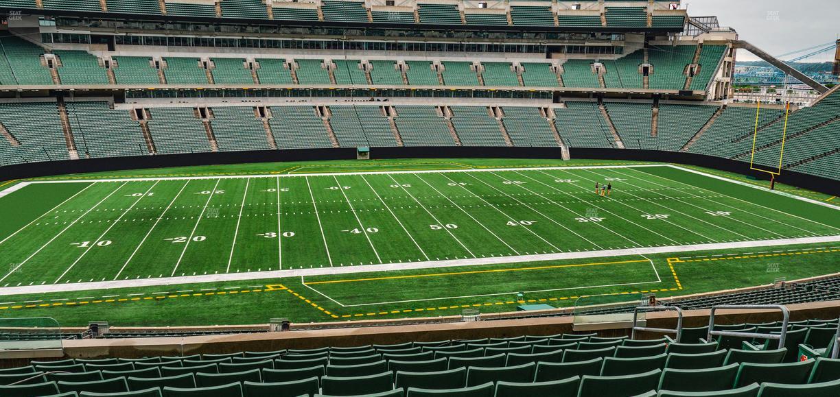 Paycor Stadium - Section 212 Seat View