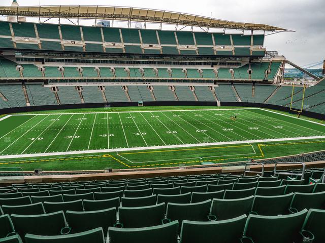 Paycor Stadium - Section 212 Seat View