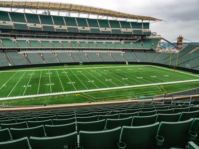 Paycor Stadium - Section 213 Seat View