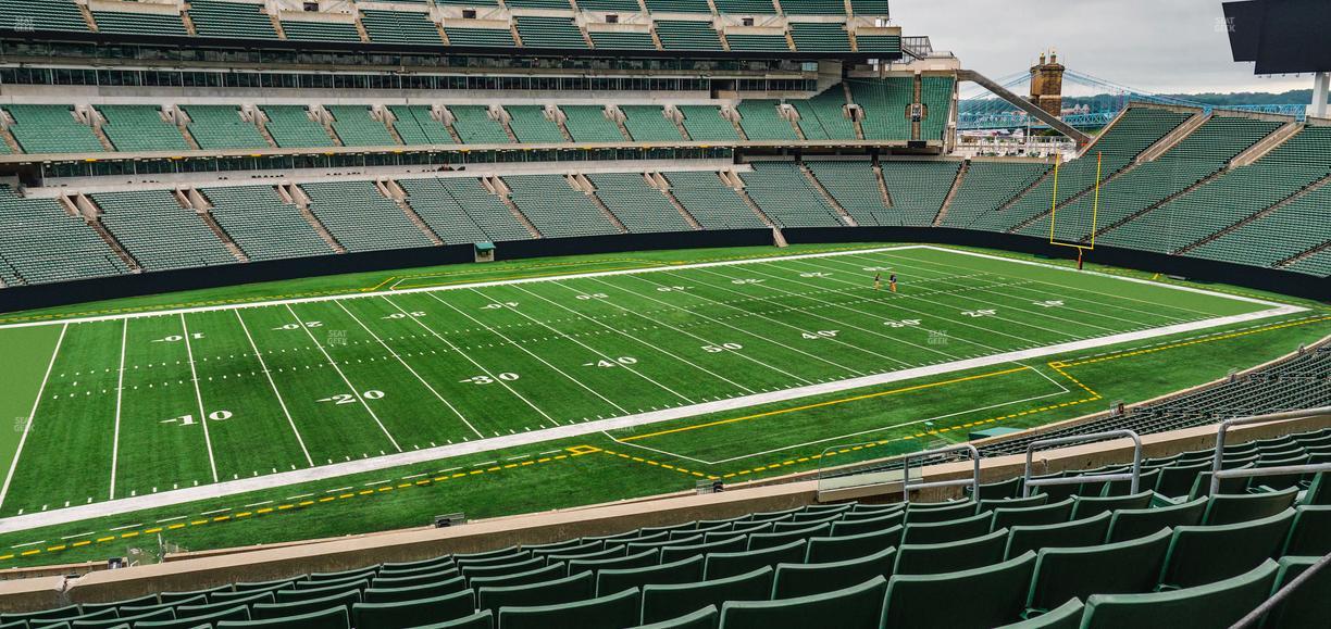 Paycor Stadium - Section 214 Seat View