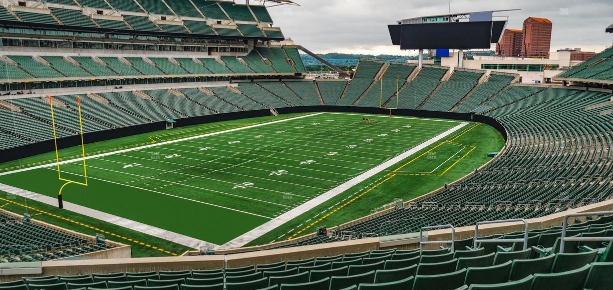 Paycor Stadium - Section 219 Seat View