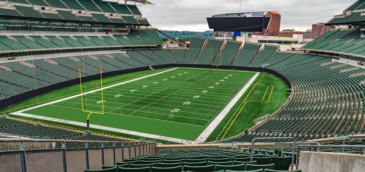 Paycor Stadium - Section 221 Seat View