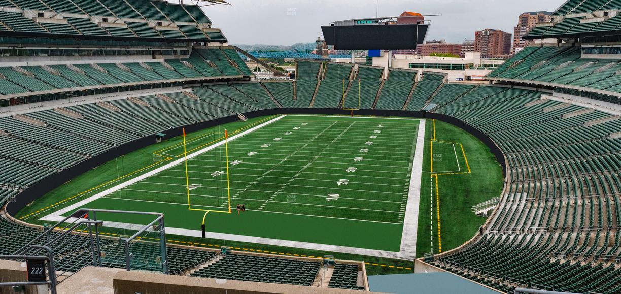 Paycor Stadium - Section 222 Seat View