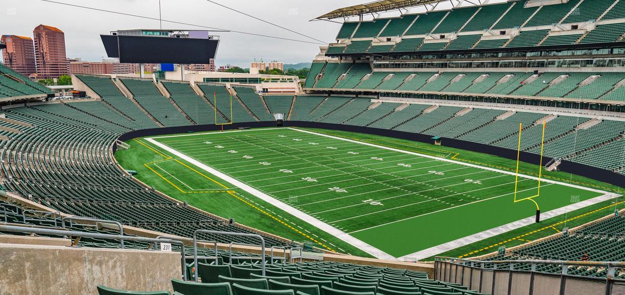 Paycor Stadium - Section 231 Seat View