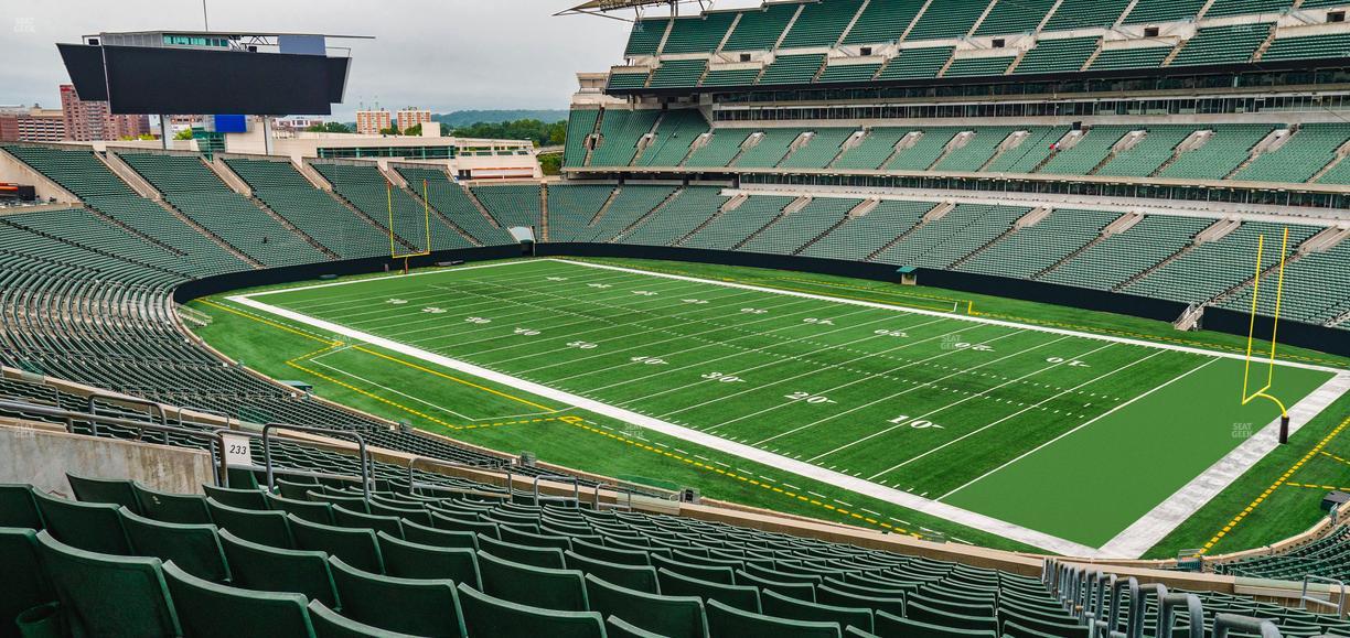 Paycor Stadium - Section 233 N Seat View