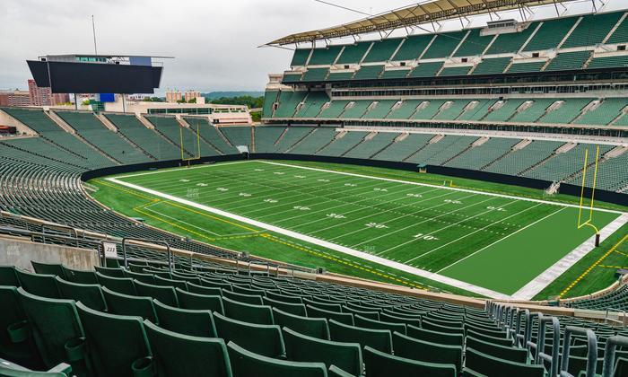 Paycor Stadium - Section 233 N Seat View