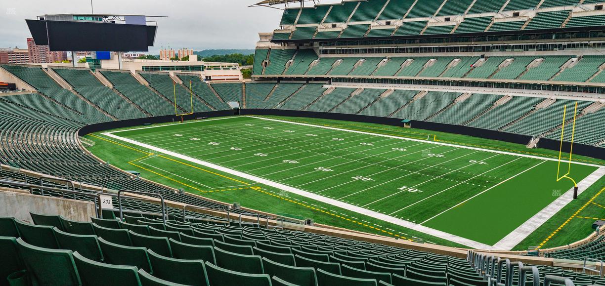 Paycor Stadium - Section 233 Y Seat View