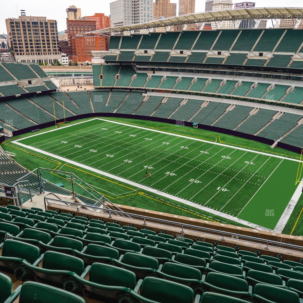 Paycor Stadium - Section 305 Seat View