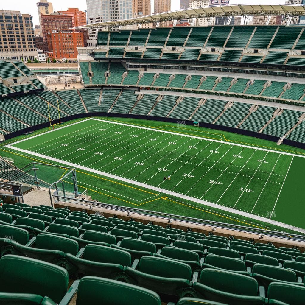 Paycor Stadium - Section 306 Seat View