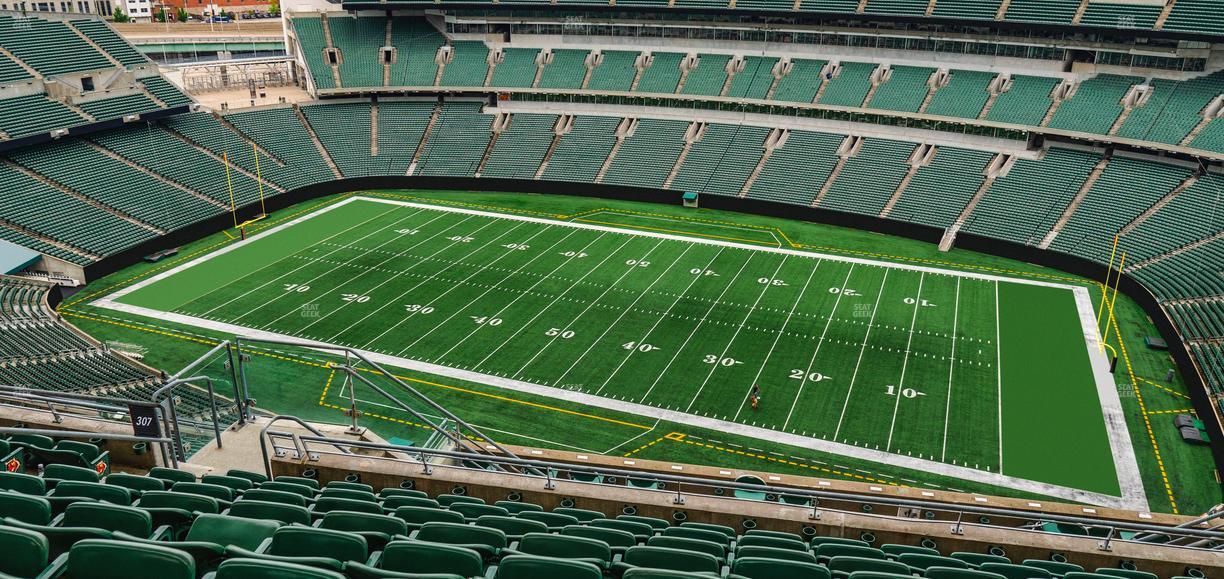 Paycor Stadium - Section 307 Seat View