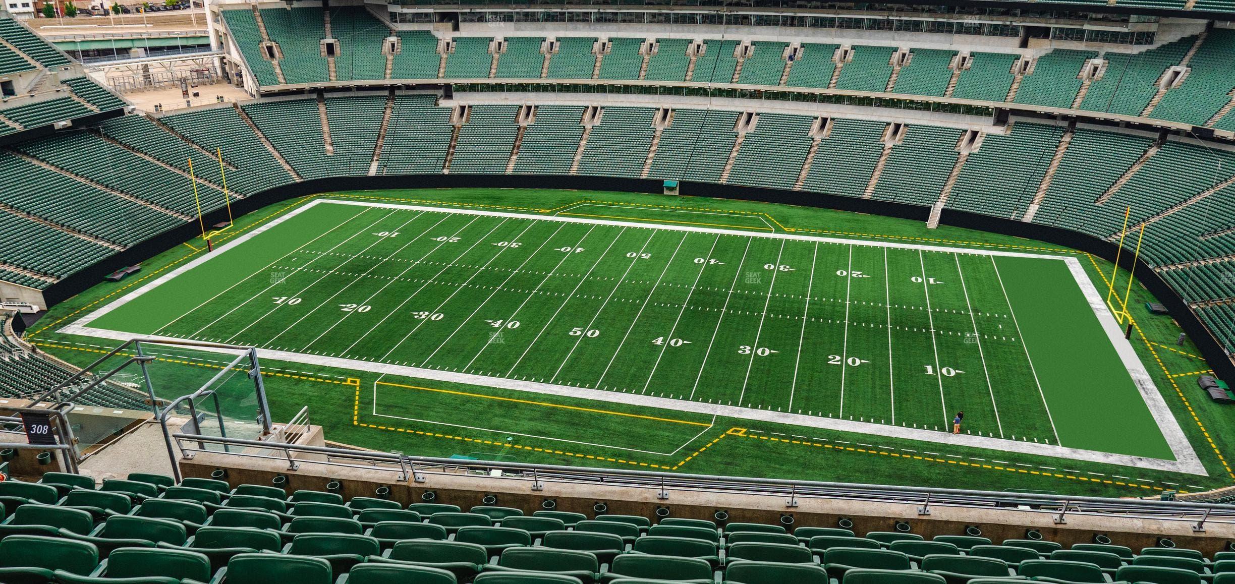 Paycor Stadium - Section 308 Seat View