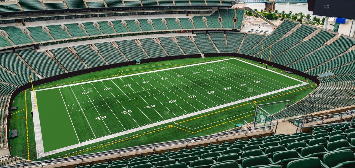 Paycor Stadium - Section 314 Seat View