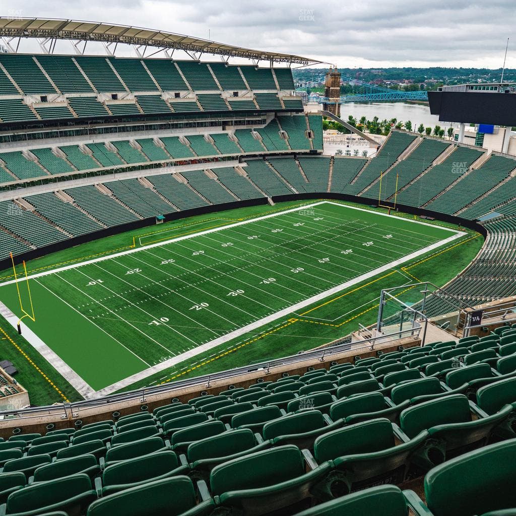 Paycor Stadium - Section 316 Seat View