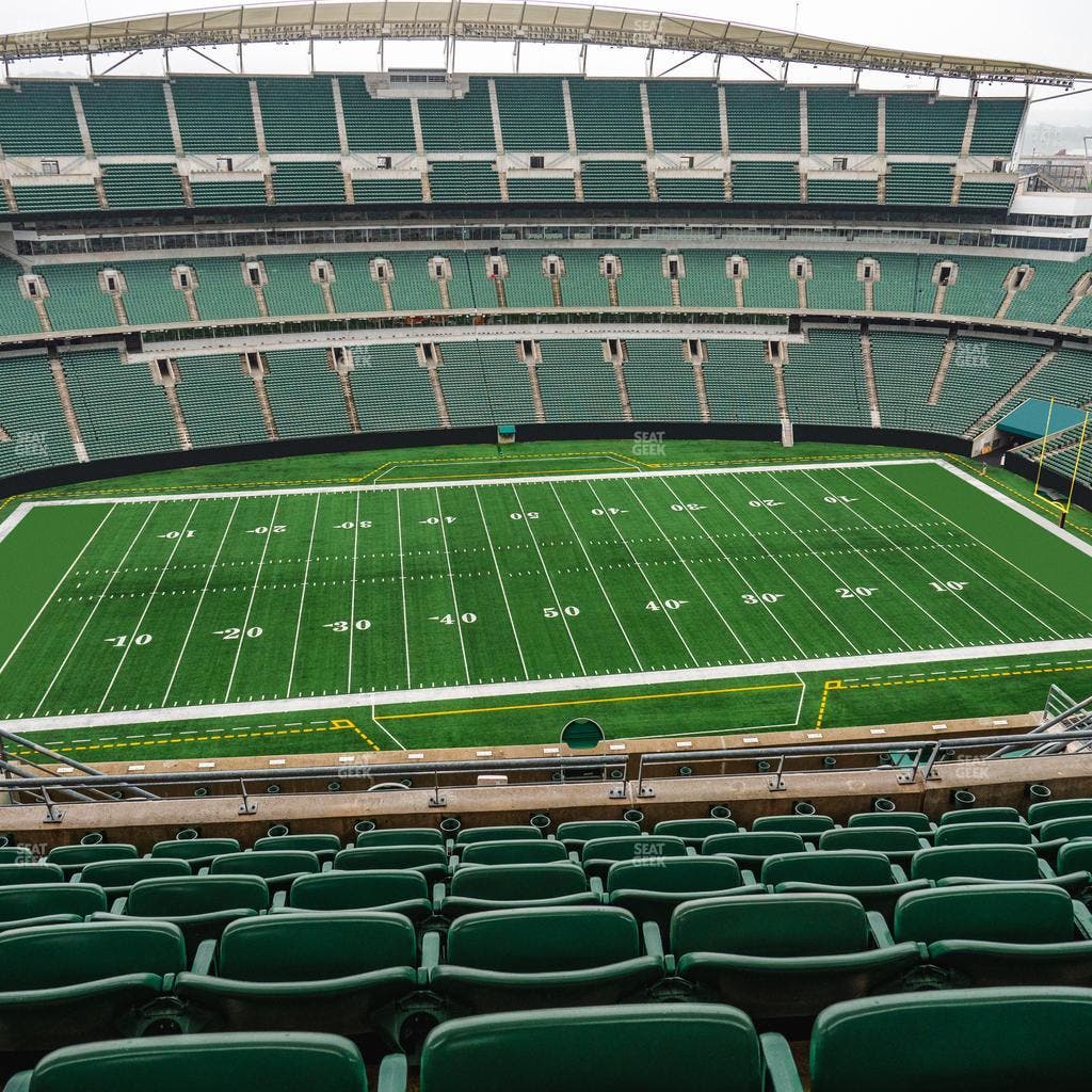 Paycor Stadium - Section 341 Seat View