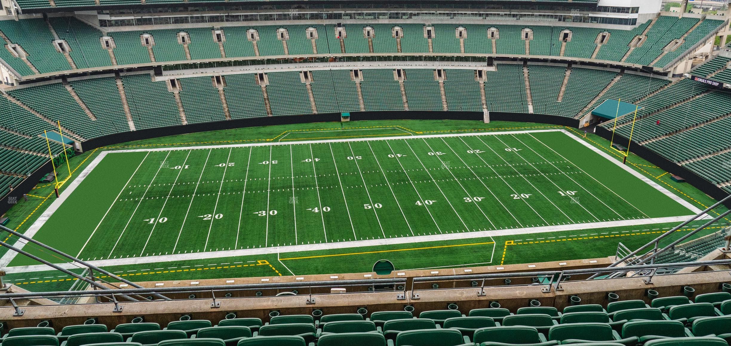 Paycor Stadium - Section 341 Seat View