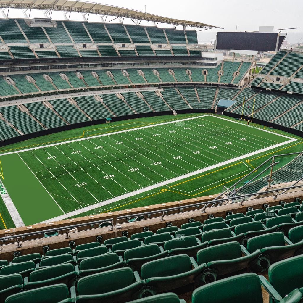 Paycor Stadium - Section 345 Seat View