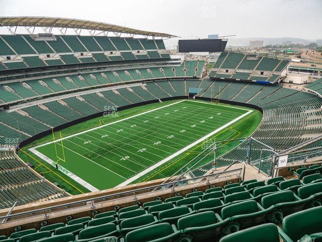 Paycor Stadium - Section 347 Seat View